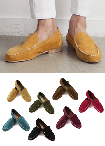 Suede 댄디 로퍼슈즈<br><font style=font-size:11px;color:#595959>250mm~280mm<*font><br>