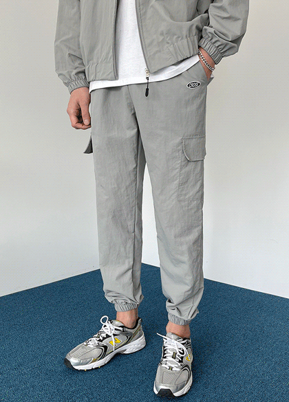 Sun-tinted track banding pants<br> <font style=font-size:11px;color:#595959>F size(28~32)<*font><br></font>