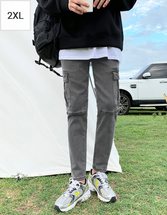 Tora Pigment Cargo Pants<br> <font style=font-size:11px;color:#595959>S~2XL(28-36)<*font><br></font>