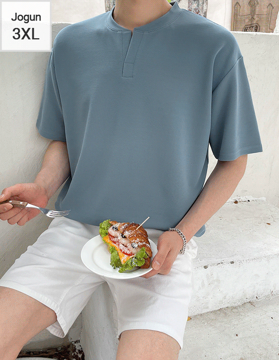 Thanksgiving Thierry crack short sleeved T-shirt<br> <font style=font-size:11px;color:#595959>M~3XL(95 to 115)<*font><br></font>