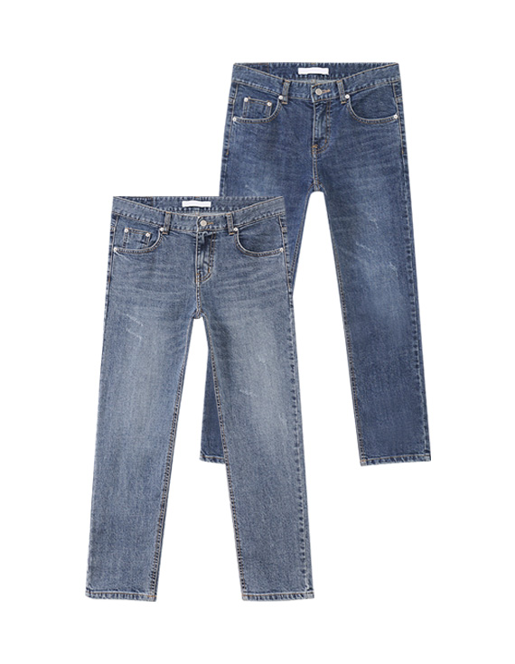 Madison Washing Vert Denim Jeans<br> <font style=font-size:11px;color:#595959>S~M(28~30)<*font><br></font>
