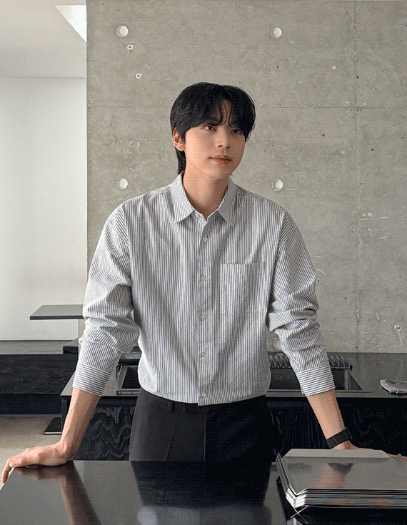패시네이팅 Stripe & BASIC Shirt 30119