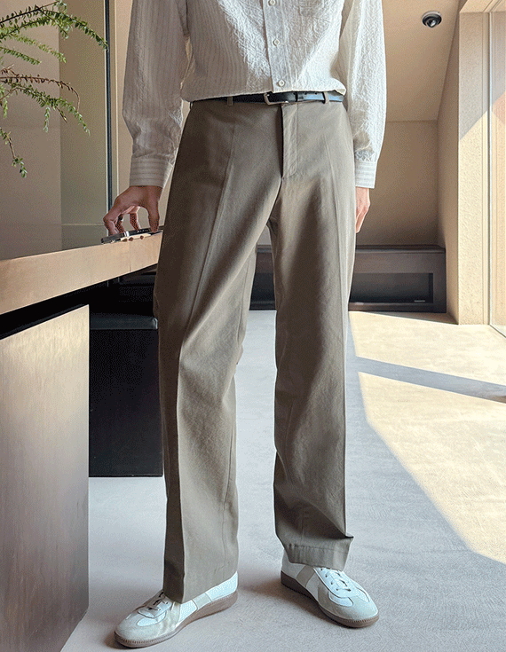 burns rear banding Cotton Pants 30161