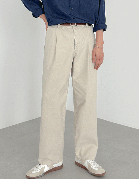 bio washing cotton 뒷밴딩 Pants 30182
