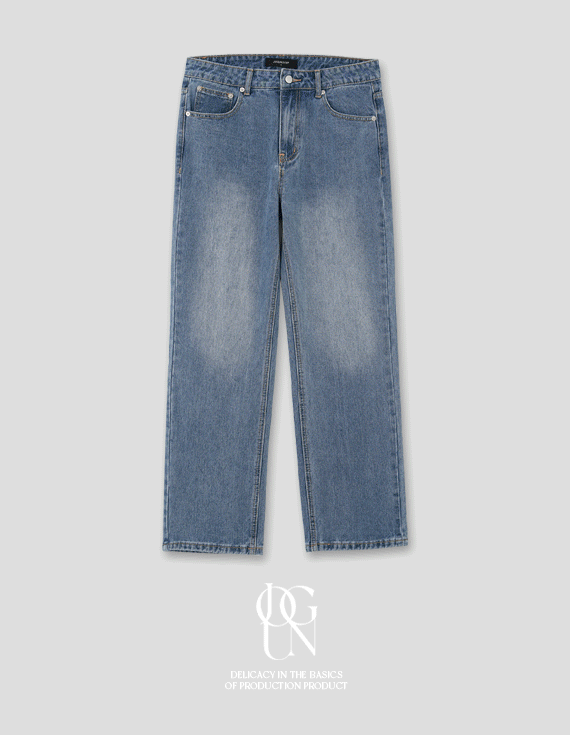 [MADE]classic semi wide Denim Pants 30326