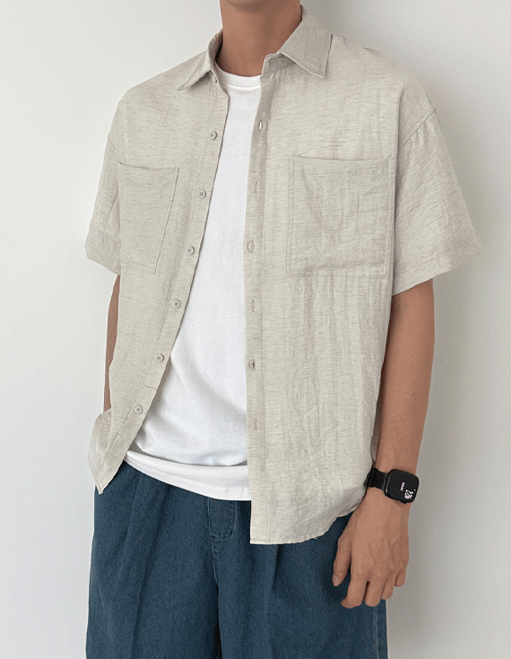 aircool two pocket Short-sleeve Shirt 30363
