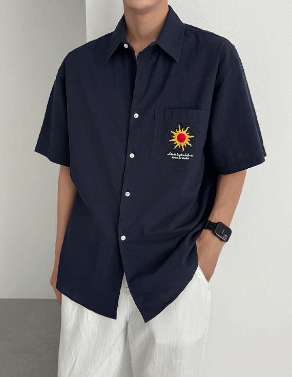 sunshine one pocket Short-sleeve Shirt 30368