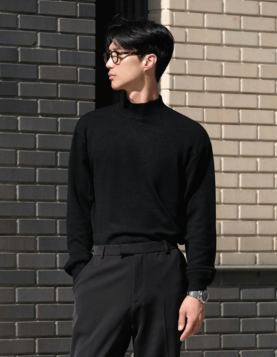 cash like you half turtleneck Knit 30686
