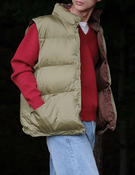 L238 reversible padded vest 30740