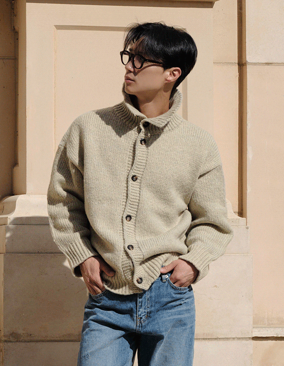 arden highneck cardigan 30750