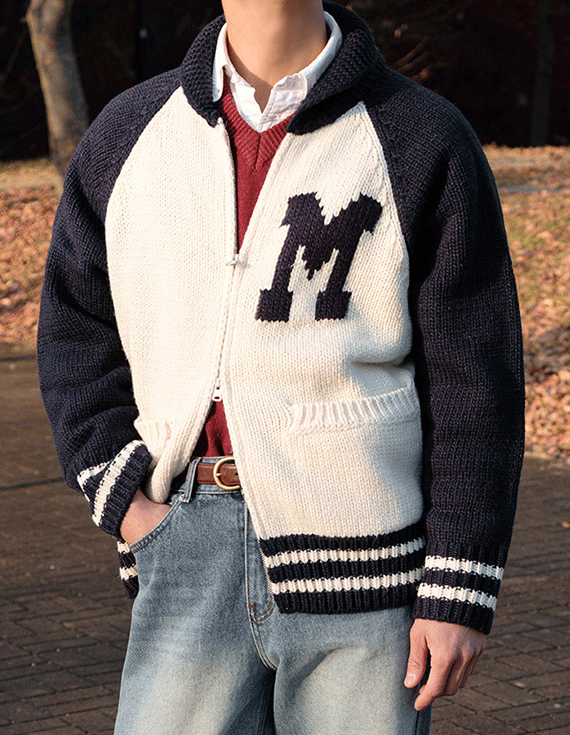 cambridege knit zip Knit 30829