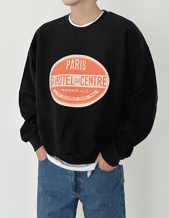 paris hotel sweatshirt sweatshirt 31058