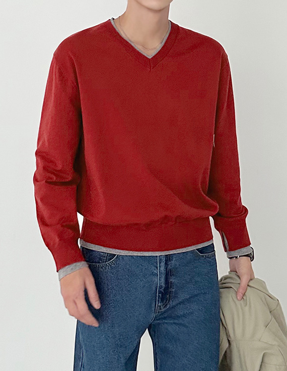 Pottslayer v neck Knit 31059