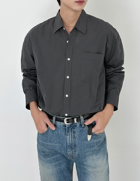 soft bio washed cotton Shirt 31122