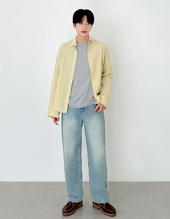 treasure linen vintage mood Shirt 31157