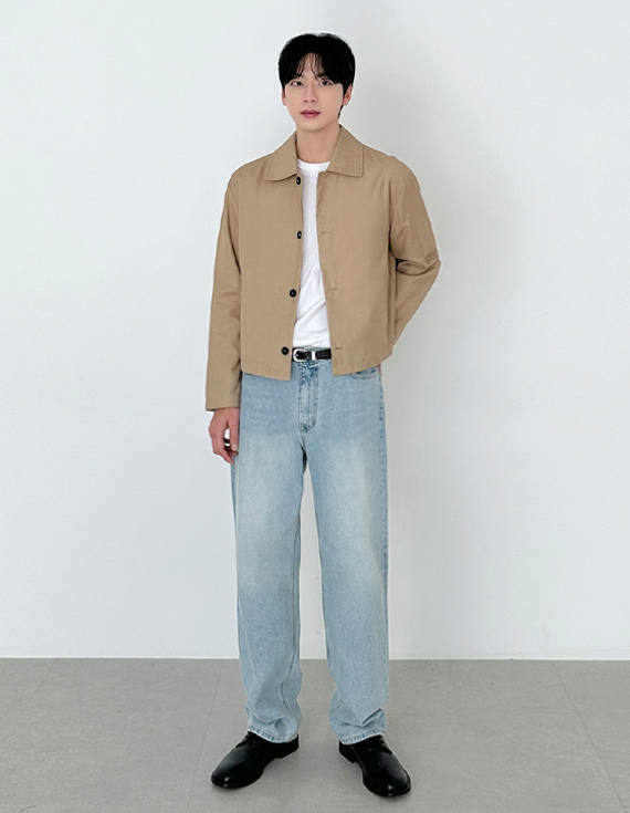 minimal form mood crop Jacket 31158