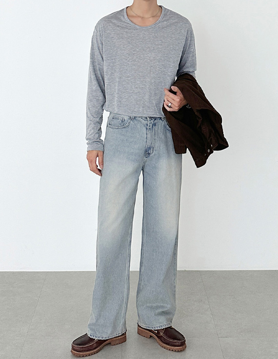 noel washing Denim pants 31169