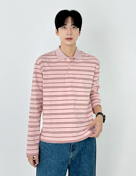 salted collar comfort Long Sleeve 31178