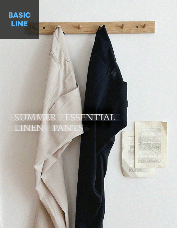 Summer 에센셜 Linen Pants 31265