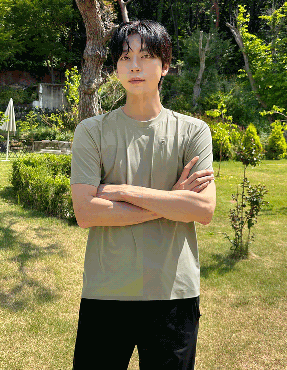 [빠른건조, 캐주얼무드✨] 플로우 나일론 포켓 T-shirt 31295
