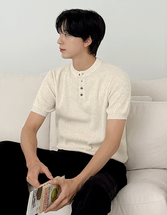 [기본템🤍,꾸안꾸] Soft 헨리넥 Knit 31331