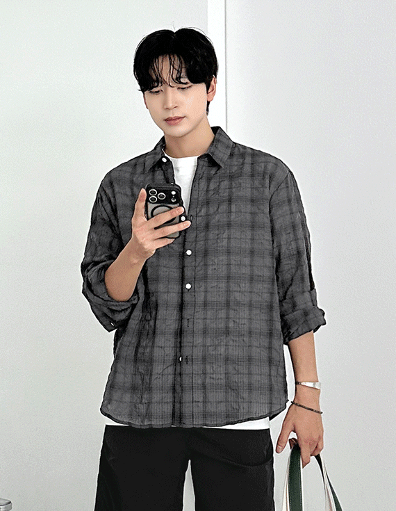 [클래식Check,사계절내내] 호든 헤리티지 Check Shirt 31373