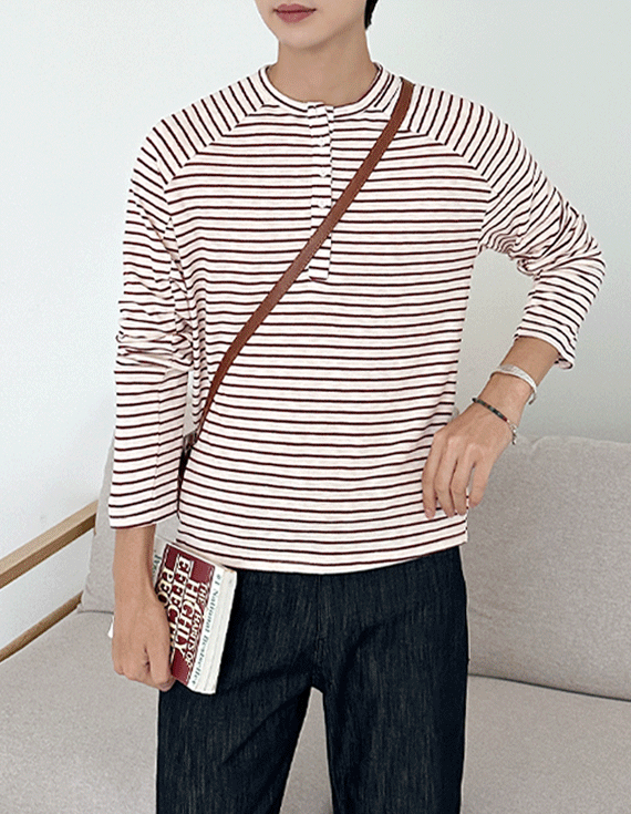 [데일리추천] Cotton Stripe 롱슬리브 71388