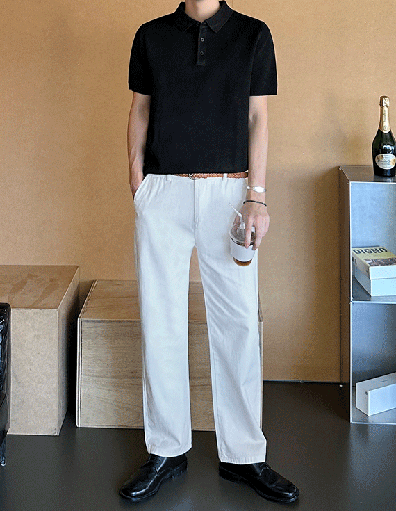 [Strong 소재감🍂] 헤비웨이트 Cotton 폴로 Knit 71444