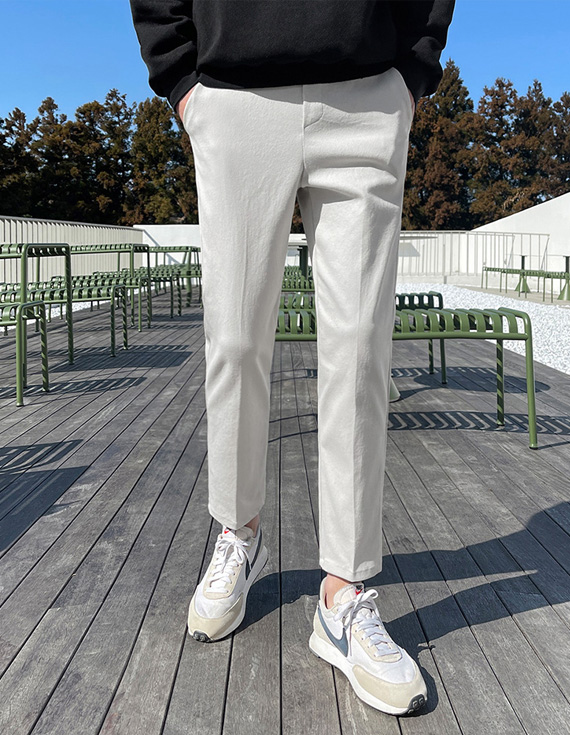 Tension 좋은 Cotton 밴딩팬츠<br><font style=font-size:11px;color:#595959>M~3XL(28~36)<*font>