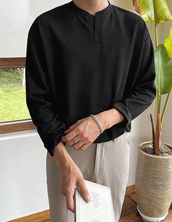 감사제 티에리 crack Long Sleeve<br><font style=font-size:11px;color:#595959>M~3XL(95~115)<*font><br>