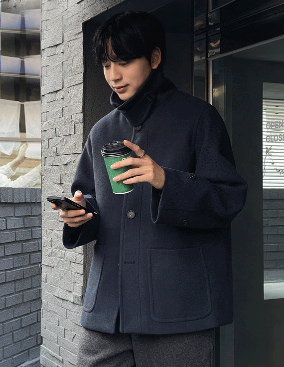 비죠 스로트래치 Harp coat