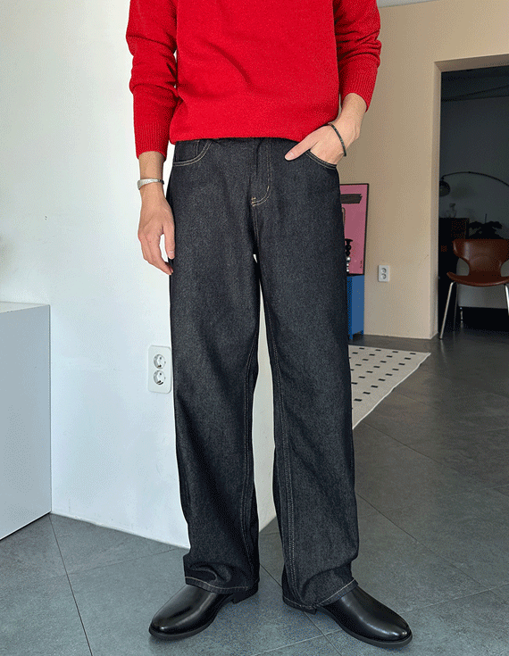 [베이직핏,밴딩편안함] 에센셜 Denim Pants 71460